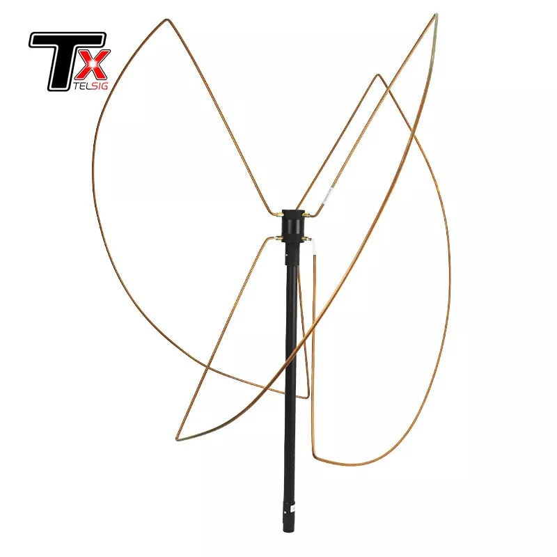 Omnidirectional Fiberglass Antenna na may Four Leaf Clover 100-200MHz